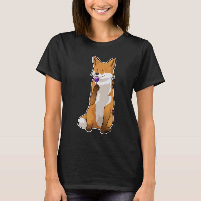 Fox Lollipop T-Shirt (Vorderseite)