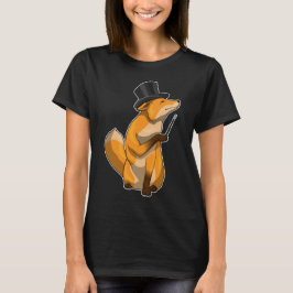 Fox Magician Magic Zauberstab T-Shirt