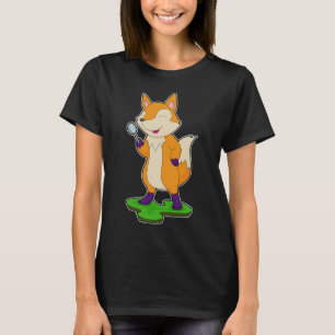 Fox Magnifying Glas T-Shirt