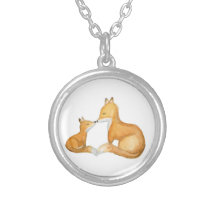 Fox Mama und Cub Mama Geschenk