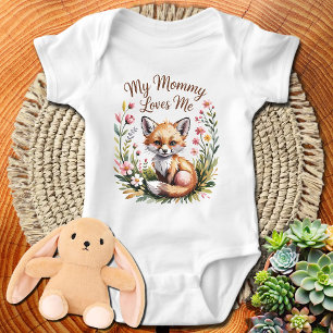 Fox meine Mama-Lieben Baby Strampler