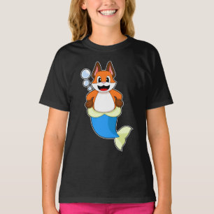 Fox Mermaid T-Shirt