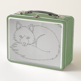 Fox Metal Lunchbox