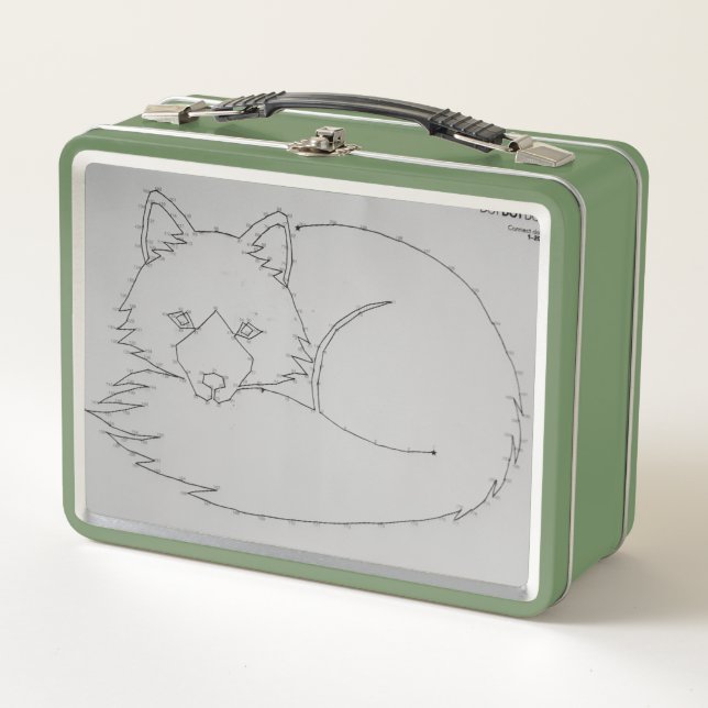 Fox Metal Lunchbox (Vorderseite)