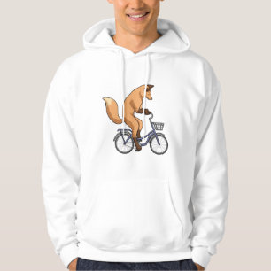 Fox mit Bicycle Hoodie
