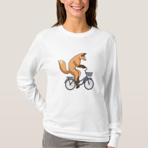 Fox mit Bicycle T-Shirt