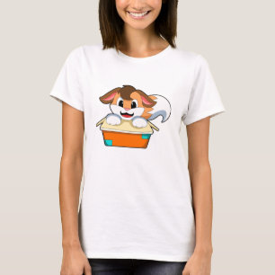 Fox mit Box T-Shirt