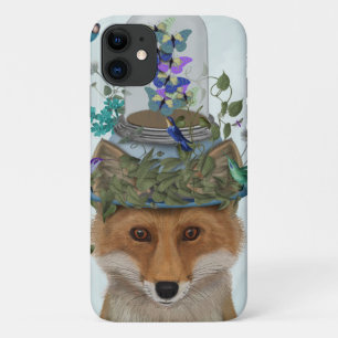 Fox mit Butterfly Bell Jar Case-Mate iPhone Hülle