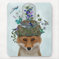 Fox mit Butterfly Bell Jar