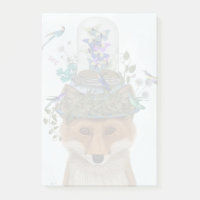 Fox mit Butterfly Bell Jar