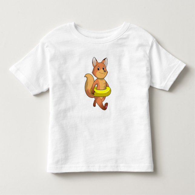 Fox mit Lifebuoy Kleinkind T-shirt (Vorderseite)