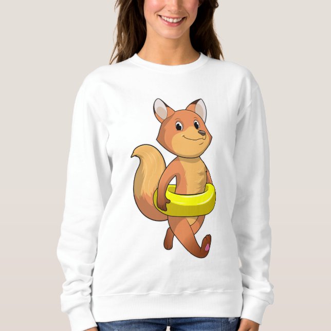 Fox mit Lifebuoy Sweatshirt (Vorderseite)