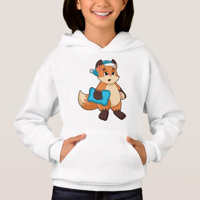 Fox mit Nightcap Hoodie (Vorderseite)