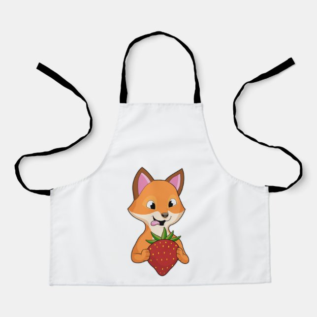 Fox mit Strawberry Schürze (Vorderseite)