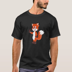 Fox mit Thumb Up Forest Animal T-Shirt