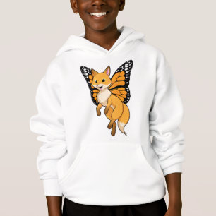 Fox mit Wing Hoodie