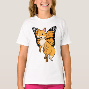Fox mit Wing T-Shirt