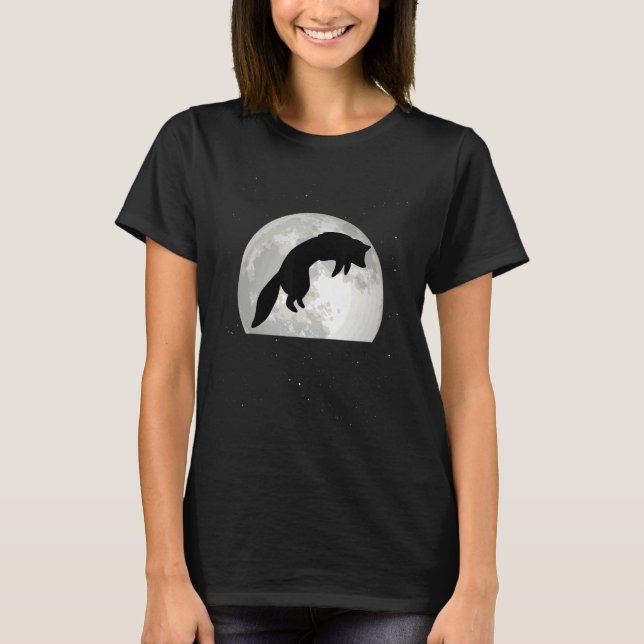 Fox Moon Red Fox 1 T-Shirt (Vorderseite)