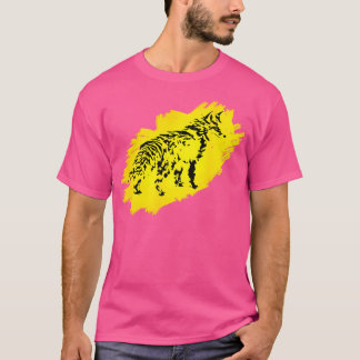 Fox Motif Sly Animal Colorful Forest Animes Füchse T-Shirt
