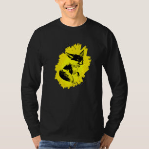 Fox Motif Sly Animal Colorful Forest Animes Füchse T-Shirt