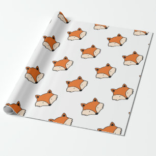 Fox-Muster Geschenkpapier