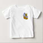 Fox named Dice Baby T-shirt<br><div class="desc">The Lucky Charms they are a group of very lucky and cute Friends of Animals with beautiful and colorful patterns spreading luck as they go along the road of happy life journey. Hi I'm a Fox from the universe of luck and my name is Dice just like the lucky Dice...</div>