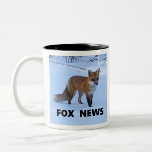 Fox News Zweifarbige Tasse