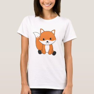 Fox Niedlich Forest Animal Foxes Red Fox T-Shirt