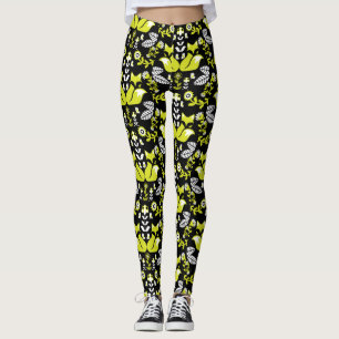 Fox Nordic Skandinavien Folklore Art Leggings