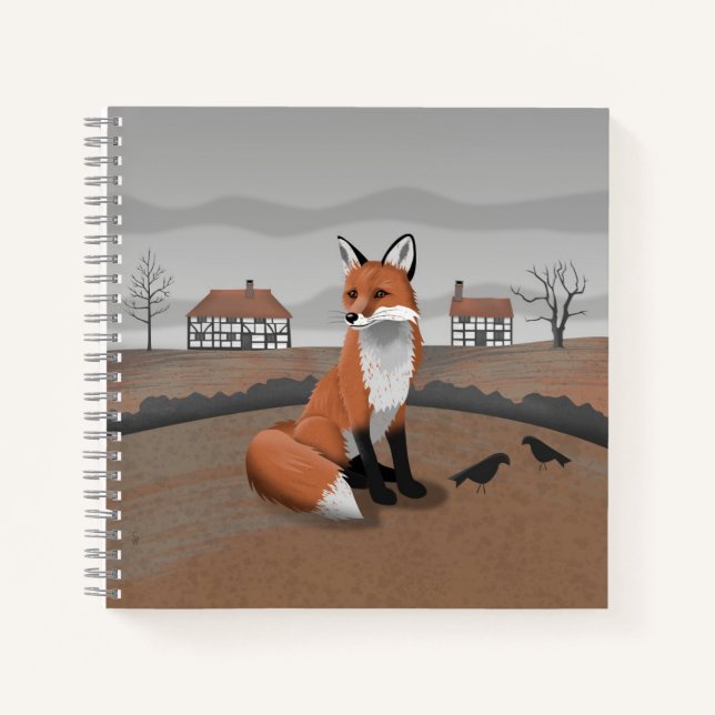 Fox Notizbuch (Vorderseite)