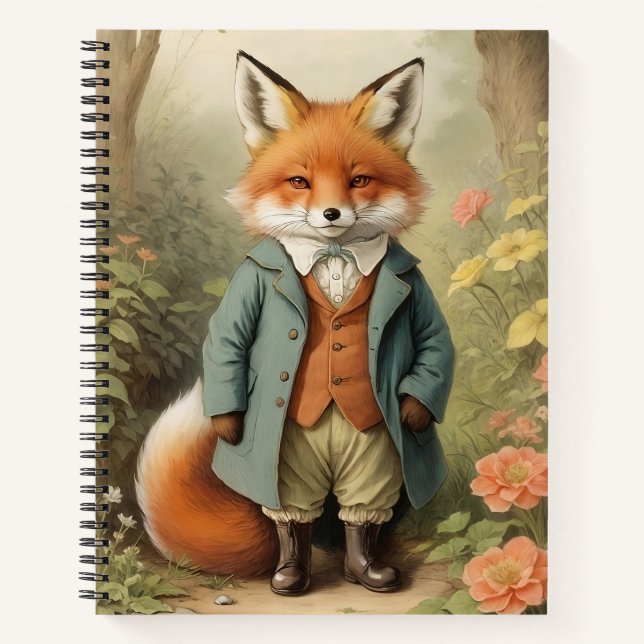 Fox Notizbuch (Vorderseite)