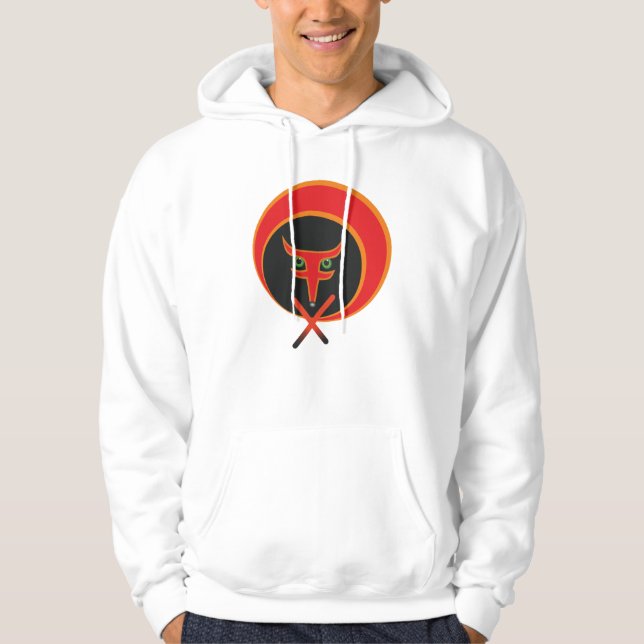 Fox of life - Red. Hoodie (Vorderseite)