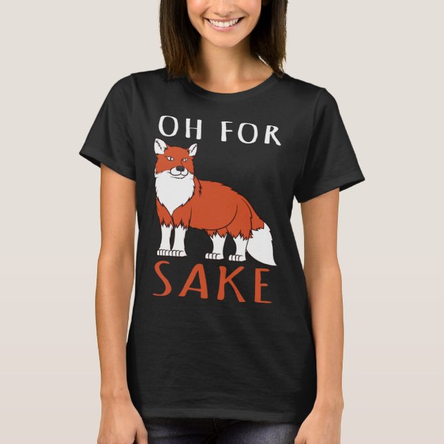 Fox    Oh To Sake T-Shirt (Vorderseite)
