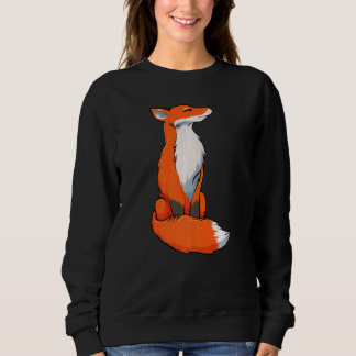 Fox Orange Wild Forest Spiritual Nature Fan Animal Sweatshirt