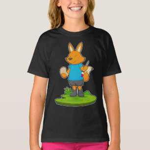 Fox Painting Pinsel T-Shirt