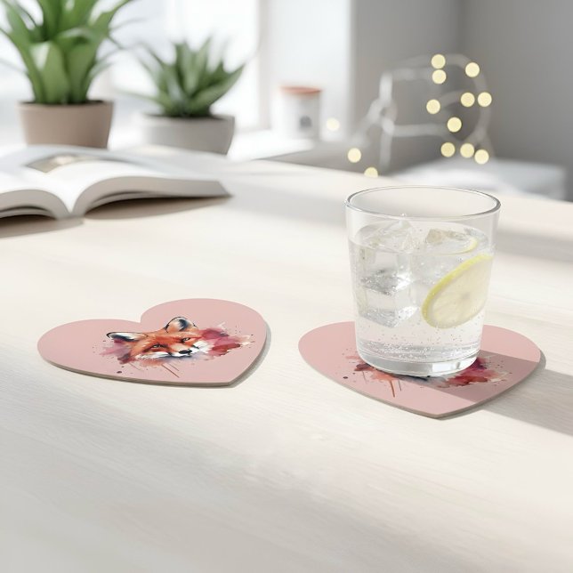 Fox Paper Coaster Untersetzer (Von Creator hochgeladen)