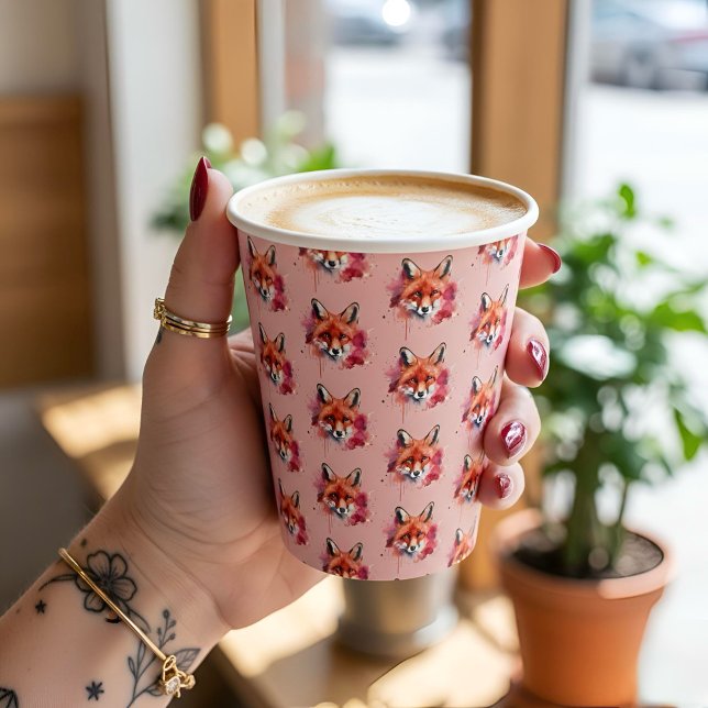 Fox Paper Cups Pappbecher (Von Creator hochgeladen)