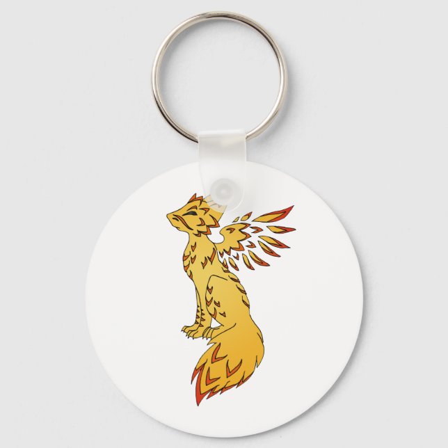 Fox Phoenix Schlüsselanhänger (Vorderseite)