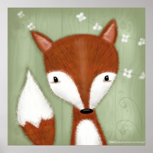 Fox Portrait Poster (Vorne)