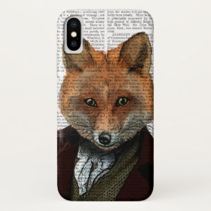 Fox-Porträt 2 iPhone X Hülle