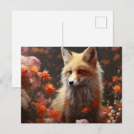 Fox Postkarte