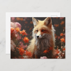 Fox Postkarte