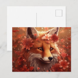 Fox Postkarte
