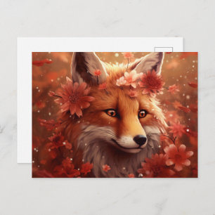 Fox Postkarte