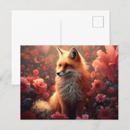 Fox Postkarte