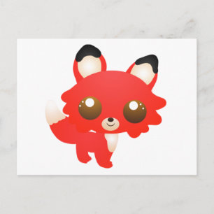 Fox Postkarte