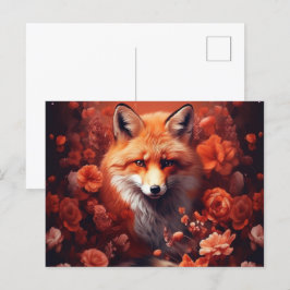 Fox Postkarte