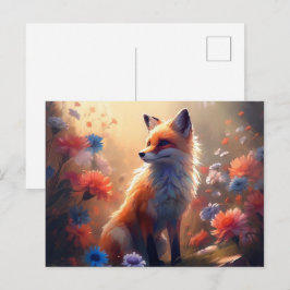 Fox Postkarte
