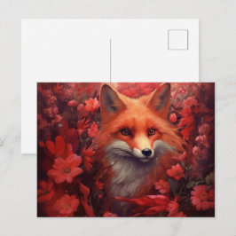 Fox Postkarte