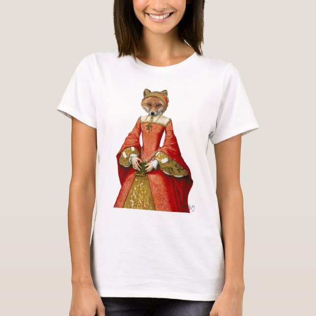 Fox Queen 2 T-Shirt (Vorderseite)